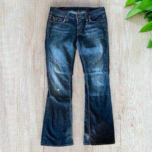 UNION Los Angeles LA Boot Cut Flare Streetwear Denim Jeans MADE IN USA Size 28